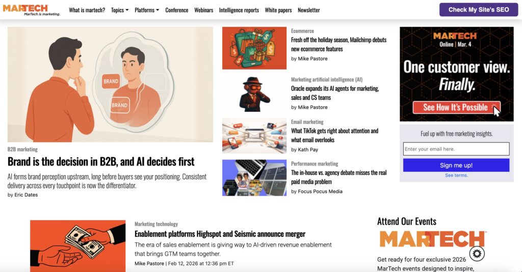 MarTech Daily Newsletter