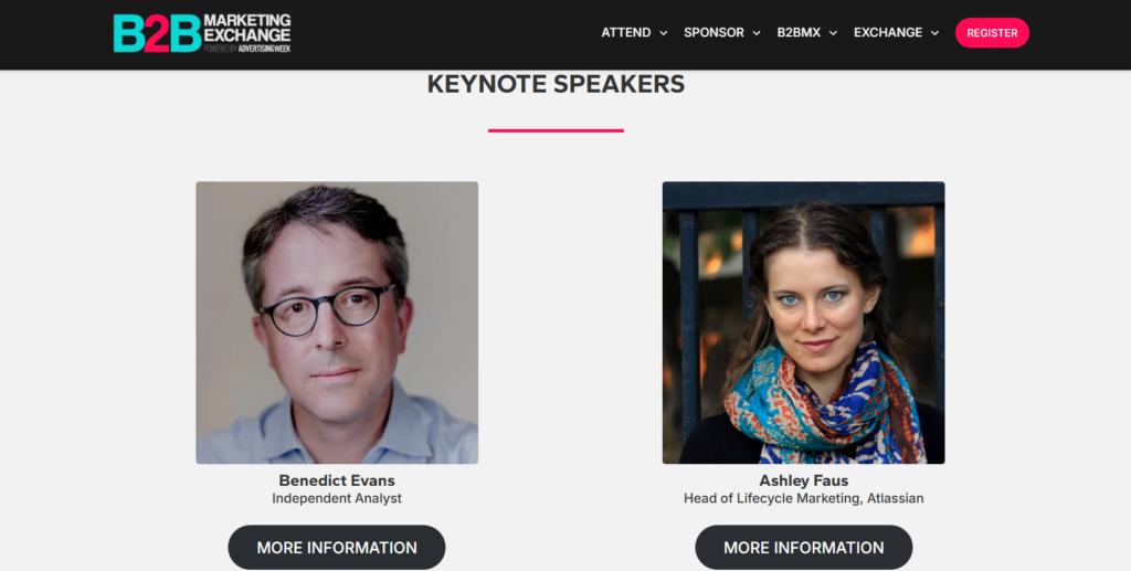 B2B Marketing Exchange 2026 conference in Carlsbad California