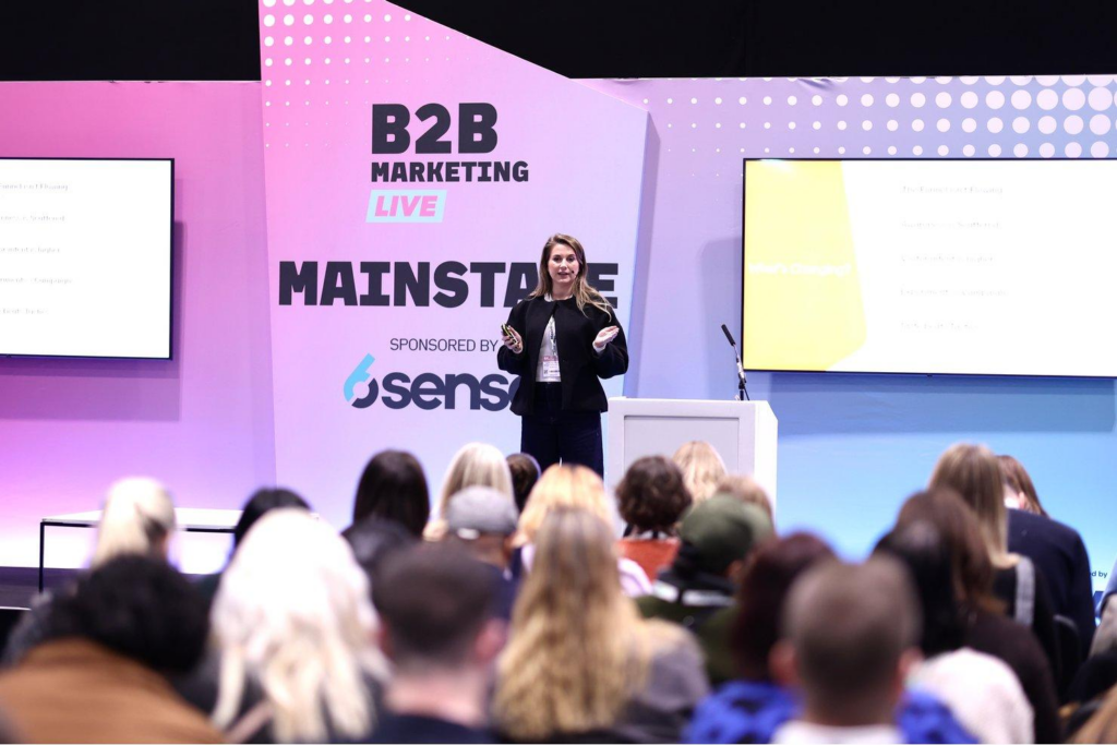 B2B Marketing Live mainstage session