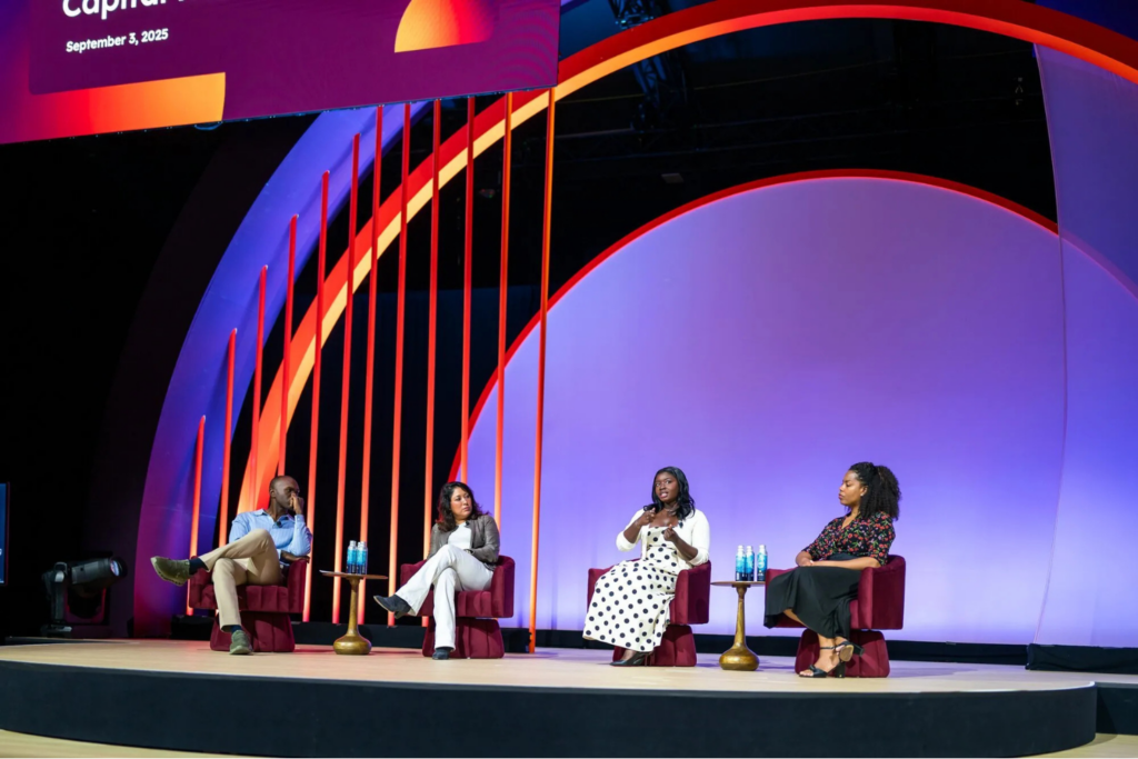 Panelists at the mainstage of INBOUND 2026