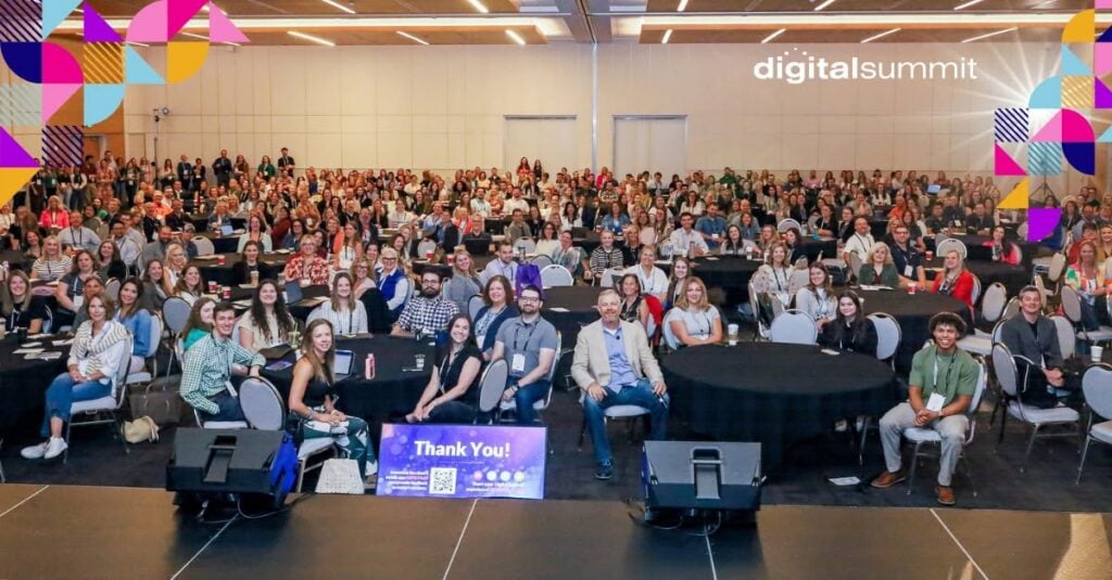 Attendees gathered for the Digital Summit
