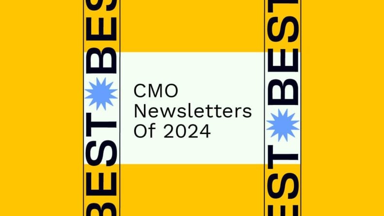 Cmo newsletters of 2024 generic best of