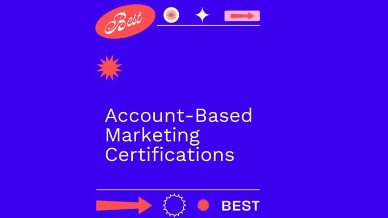 Account based marketing certifications generic best of