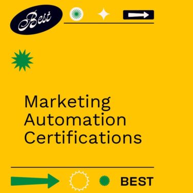 Marketing automation certifications generic best of