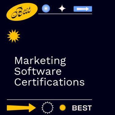 Marketing software certifications generic best of