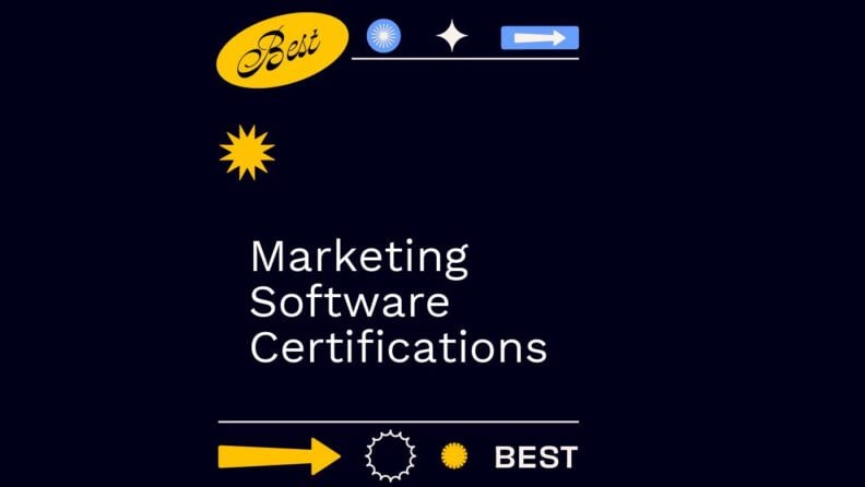 Marketing software certifications generic best of