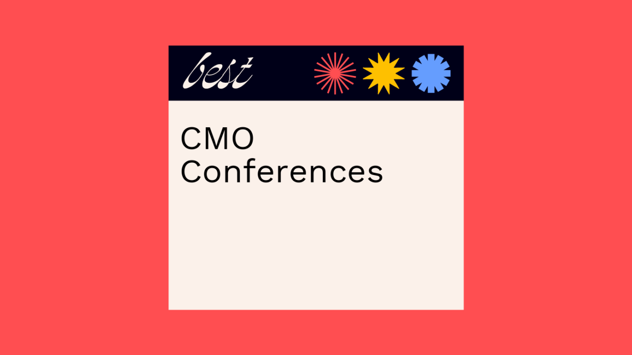 Cmo conferences best events