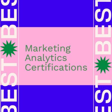 Marketing analytics certifications generic best of