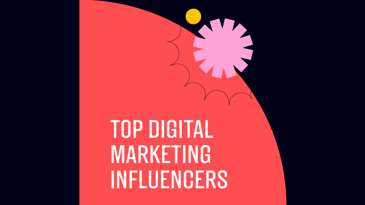 Top digital marketing influencers standard editorial post