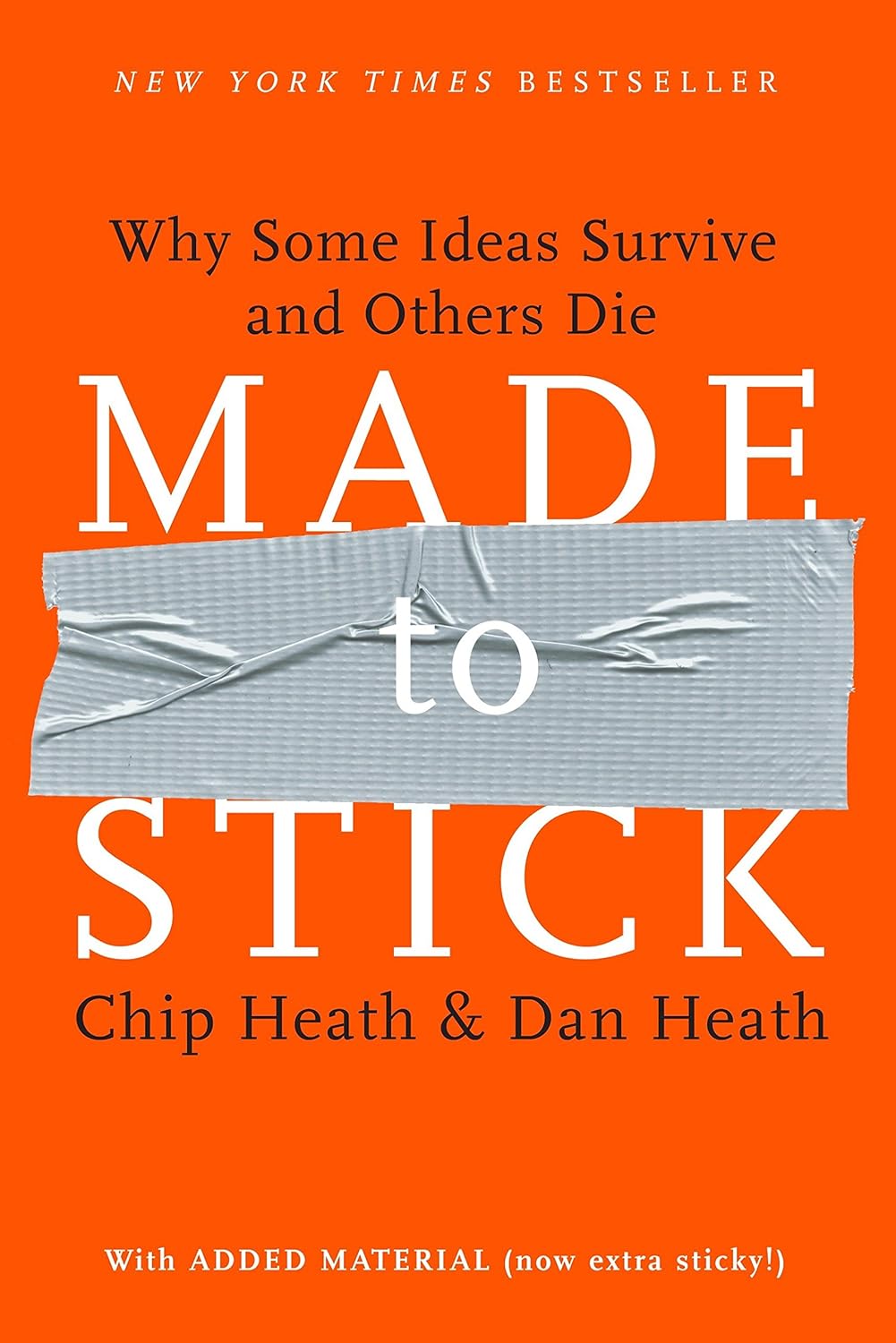 Made to Stick: Why Some Ideas Survive and Others Die by Chip Heath and Dan Heath marketing management books