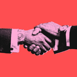 Meetups and Networking for CMOs image of two hands shaking