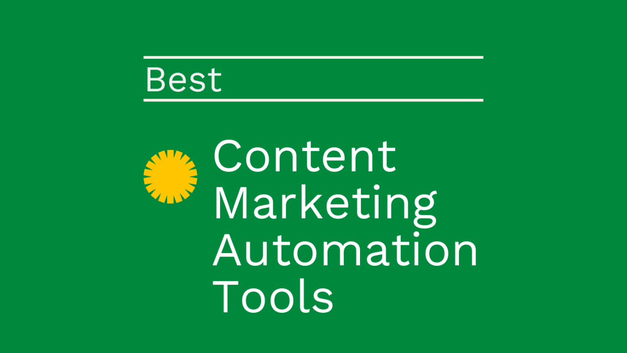Content marketing automation tools best tools 21549