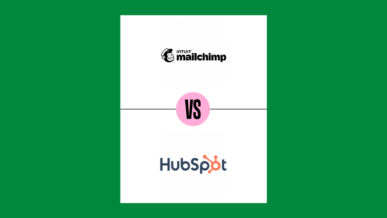 Mailchimp Versus Hubspot 86666