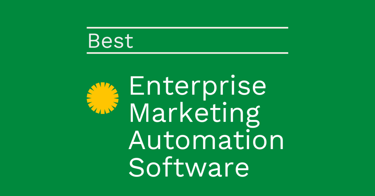 10 Best Enterprise Marketing Automation Software in 2026