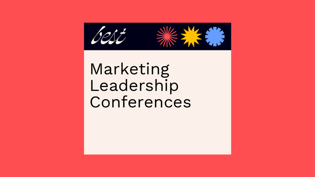 Marketing leadership conferences best events 19258