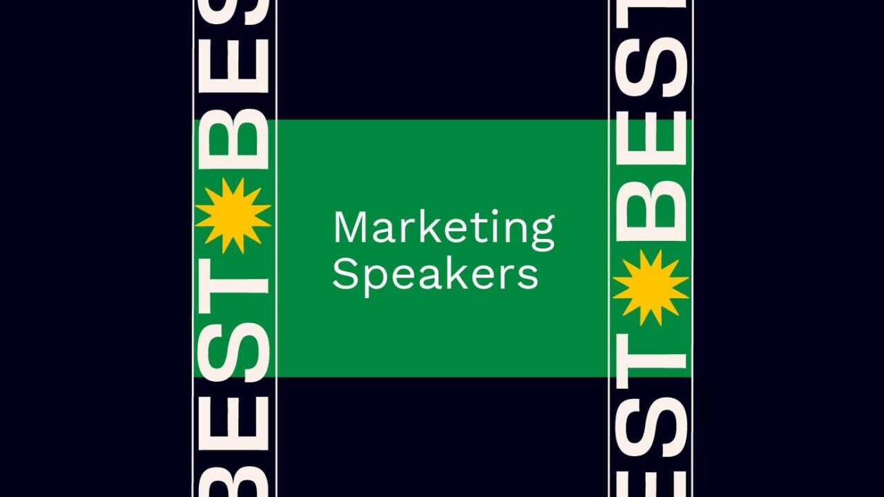 Marketing speakers generic best of 96467