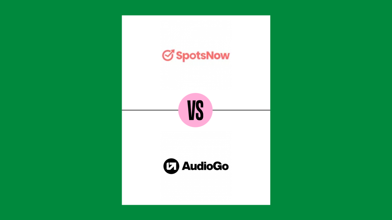 Spotsnow Versus Audiogo 85317
